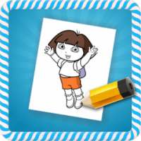 How To Draw :Dora & Diego