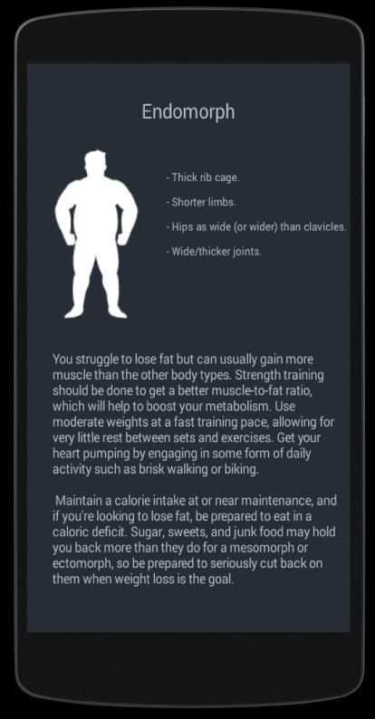 Bodybuilding Calculator screenshot 2