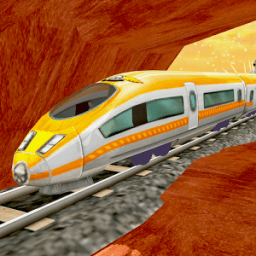 ikon Euro Bullet Train Simulator Games 2018