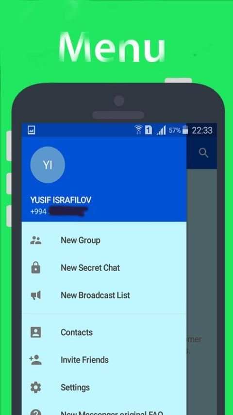 New Messenger screenshot 1