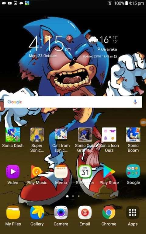 Sonic Monster Wallpapers скриншот 3
