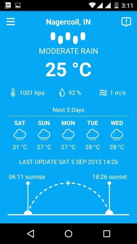 Accurate Weather screenshot 1
