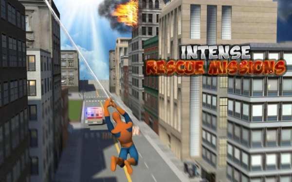 Flying Spider Rope Hero: Crime City Rescue Mission स्क्रीनशॉट 13