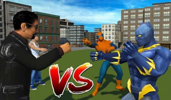 Flying Spider Rope Hero: Crime City Rescue Mission स्क्रीनशॉट 3
