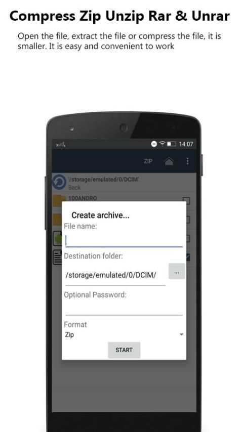 Unzip File Extractor & UNRAR ZIP file Extractor скриншот 1