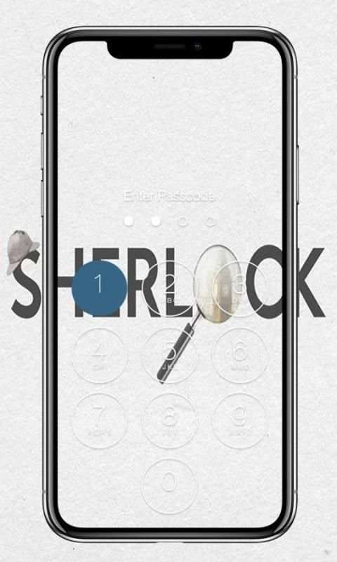 Sherlock Lock Screen screenshot 1