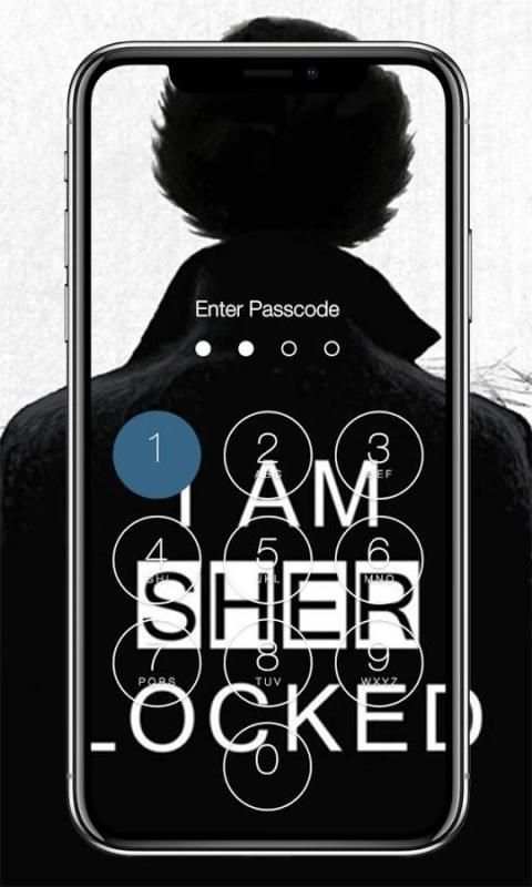 Sherlock Lock Screen скриншот 4