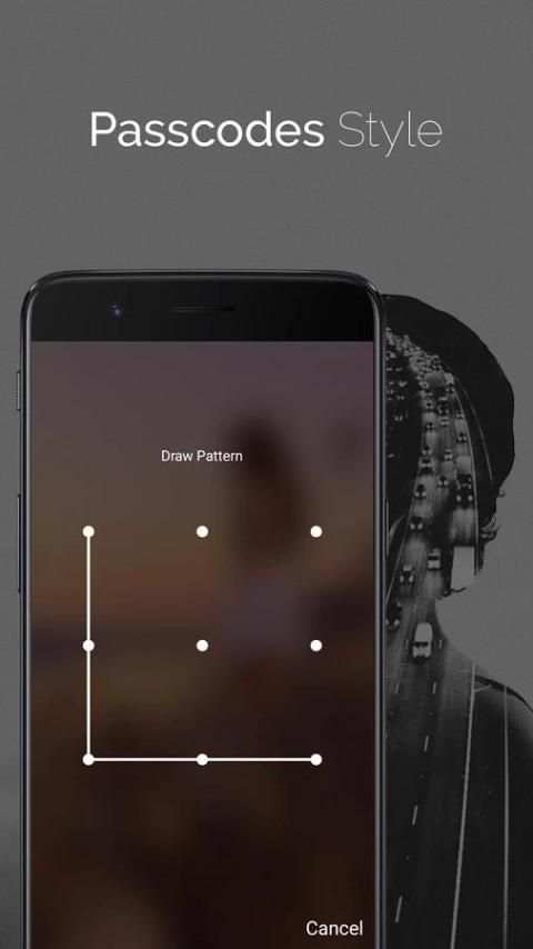 DIY GIRL PIP Photo I Lock Screen Phone X Locker screenshot 6