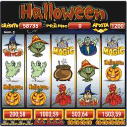 Halloween Slots 30 Linhas Saga