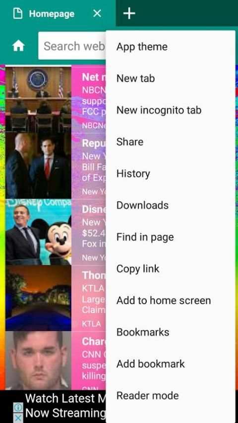 Fast Browser screenshot 1