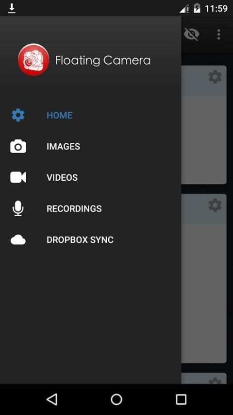 Floating Camera Video Recorder screenshot 1
