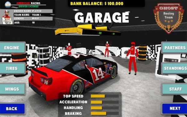 American Racing screenshot 2