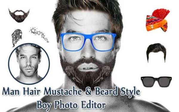 Man Hair Mustache & Beard Style - Boy Photo Editor 7 تصوير الشاشة
