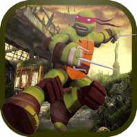 Running Turtles Ninja أيقونة