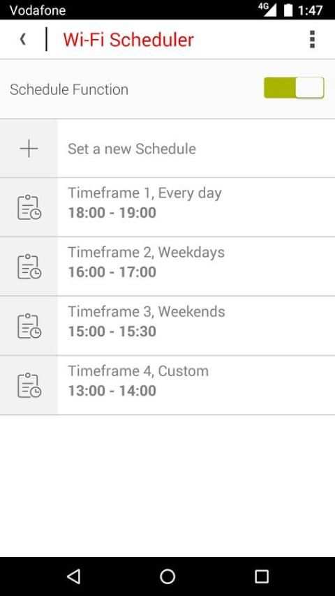 Vodafone Broadband screenshot 2