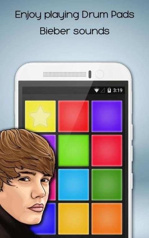 Drum Pads Tiles Bieber скриншот 2