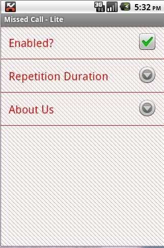 Missed Call - Lite screenshot 5