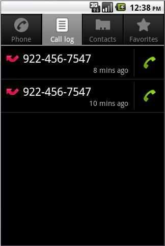 Missed Call - Lite screenshot 1