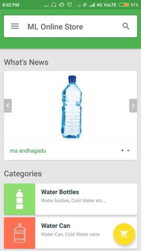 ML Online Store screenshot 3