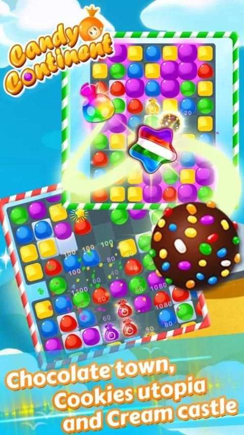 Candy Continent screenshot 1