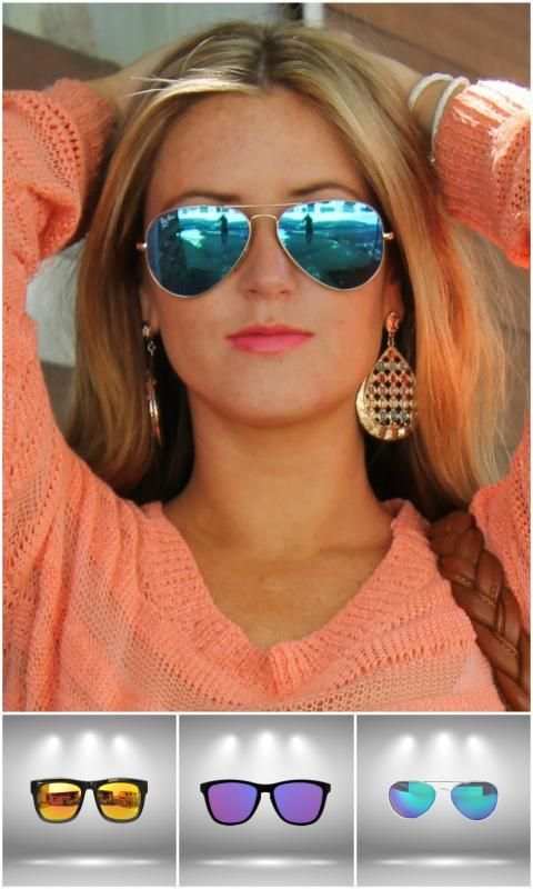 Glasses Changer Photo Editor 3 تصوير الشاشة