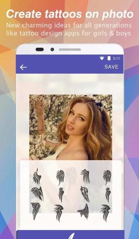 Tattoo Photo Editor स्क्रीनशॉट 2