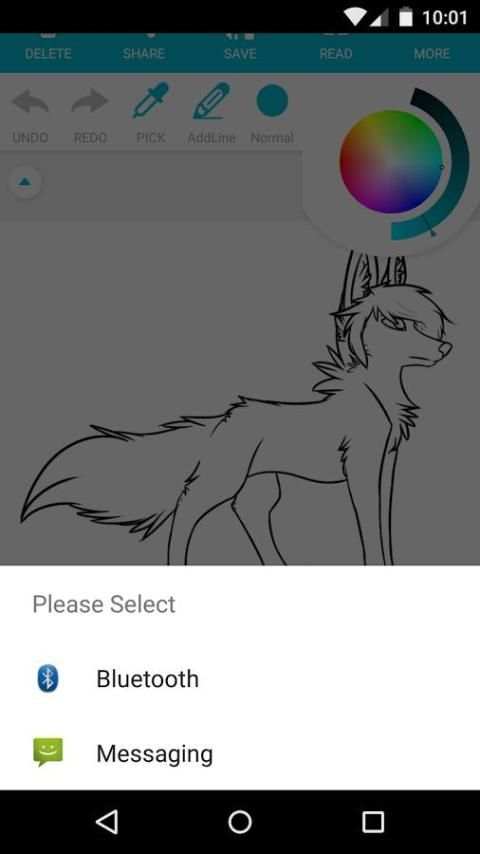 Animal Coloring For Children : Wolf Edition screenshot 2