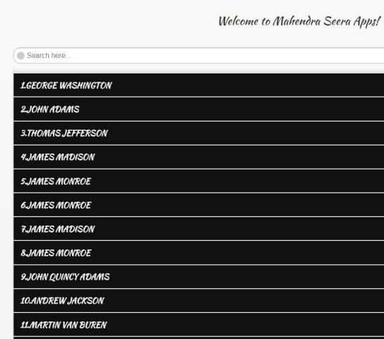 American Presidents Biographies screenshot 3