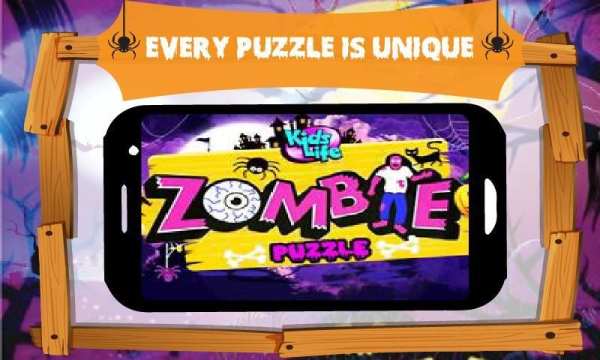 Kids Zombie Puzzle screenshot 4