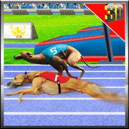 Real Crazy Dog Racing wild 3d أيقونة