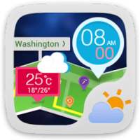 Travel GO Weather Widget on 9Apps