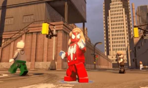 Acrostic LEGO Spider Jump screenshot 2