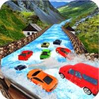 Water Slide Real Car Racing иконка