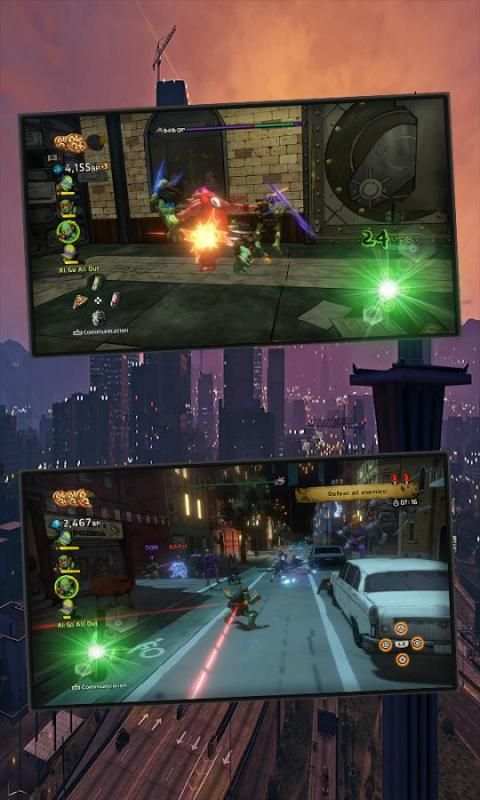 Shadow Turtles Ninja 1 تصوير الشاشة
