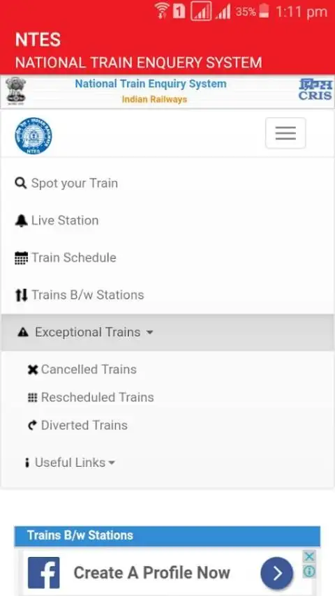 NTES-Easy Train Enquiry screenshot 2