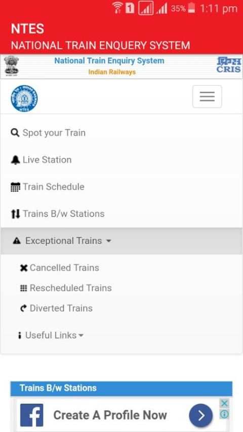 NTES-Easy Train Enquiry screenshot 2