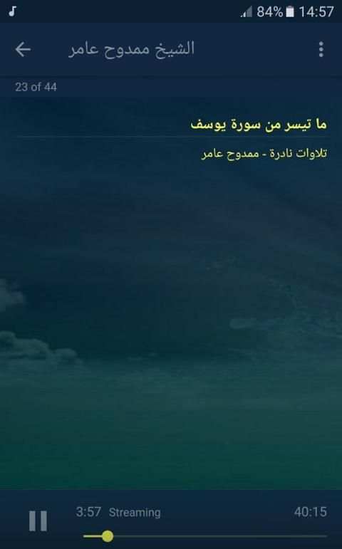 الشيخ ممدوح عامر تلاوات نادرة screenshot 4