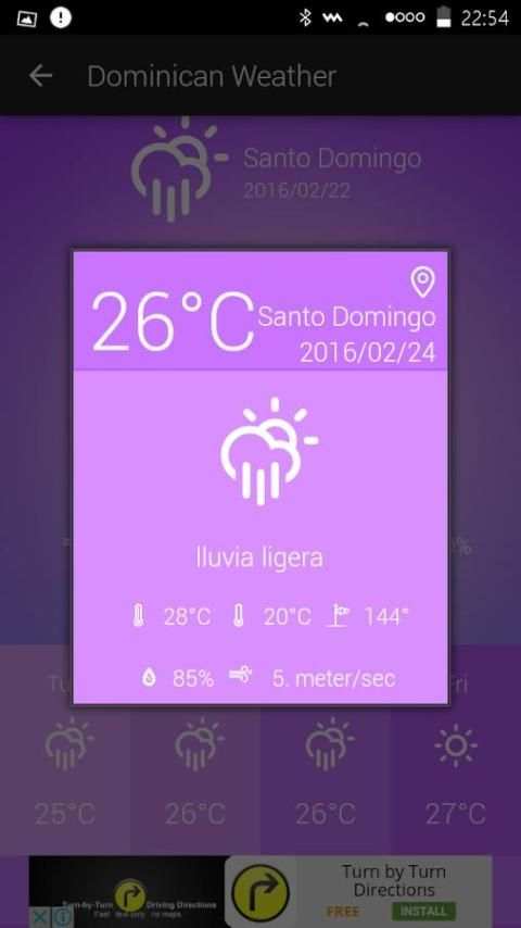 Dominican Weather screenshot 5