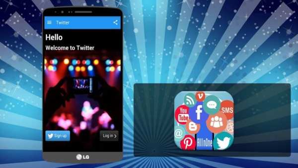 All In One Social Media "Fast" screenshot 1