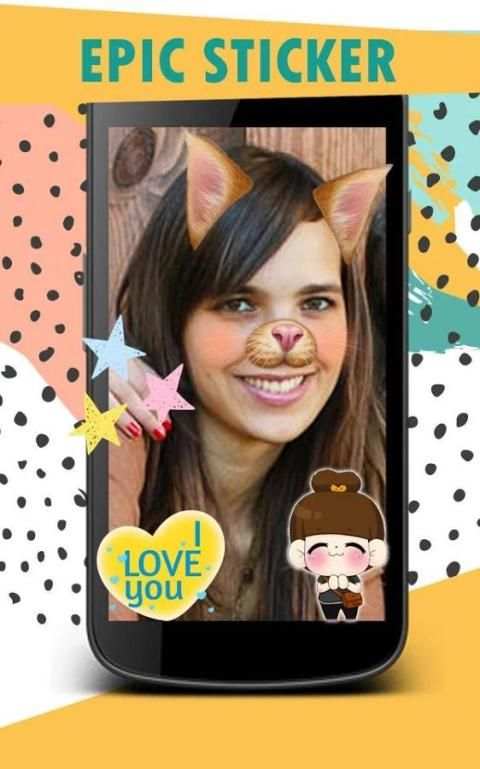 Snap Camera Love – Photo Editor 3 تصوير الشاشة
