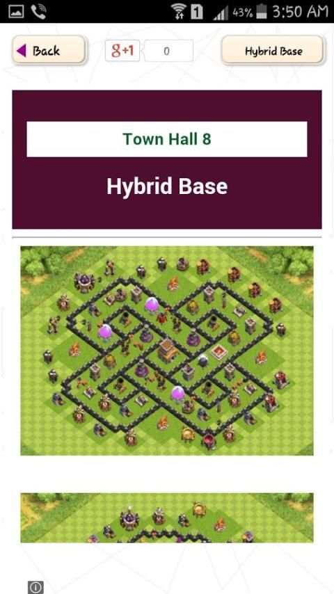 Town Hall Base Design for COC 2 تصوير الشاشة