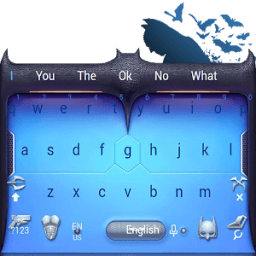 ikon bat keyboar theme Super hero keyboar