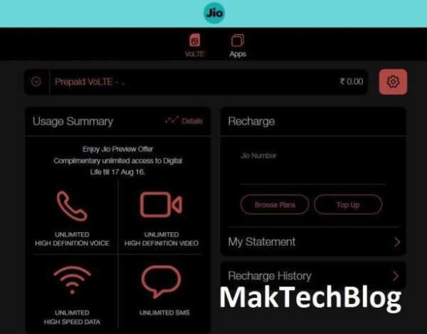 my jio phone 'prime' скриншот 2