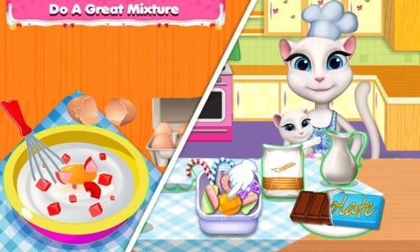 Talking Cat Ice Cream Maker - Cooking Game screenshot 4