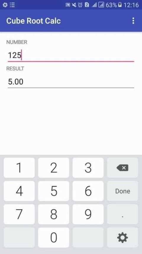 Cube Root Calculator screenshot 3