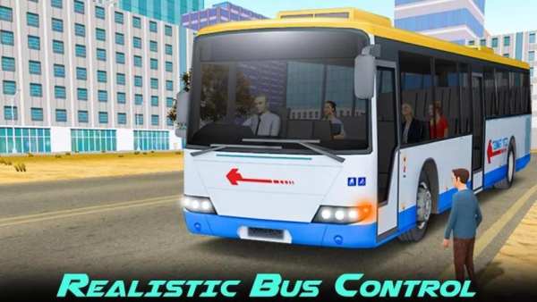 CITY HIGHWAY BUS SIMULATION GAME 2017 screenshot 5