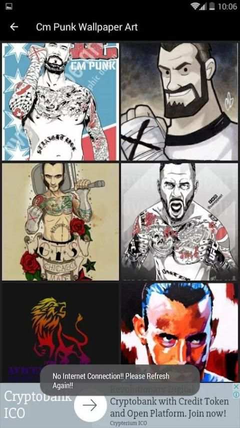 CM Punk Wallpapers WWE 4 تصوير الشاشة