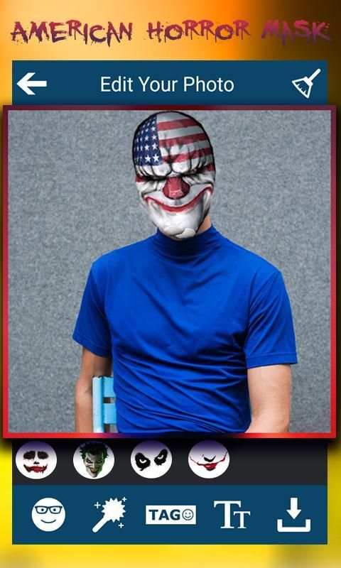 Joker Mask Photo Editor * screenshot 2