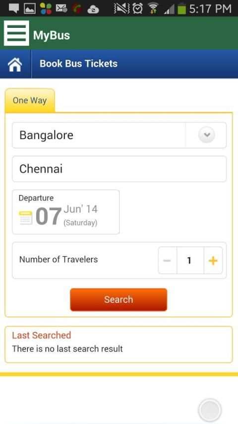 MyBus - All India Bus Booking स्क्रीनशॉट 1
