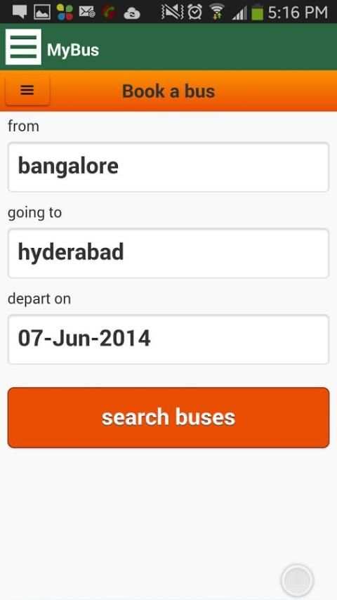 MyBus - All India Bus Booking स्क्रीनशॉट 2